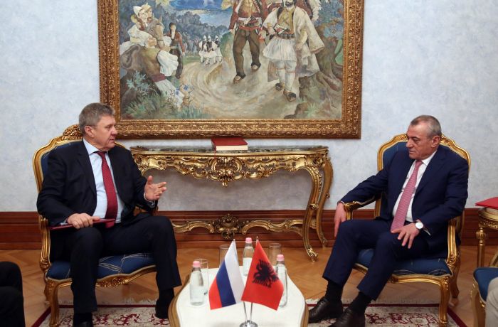  Посол России встретился с председателем парламента Албании