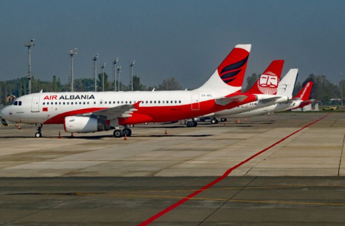 Авиалайнеры Air Albania будут дважды в неделю курсировать между Брюсселем и Тираной