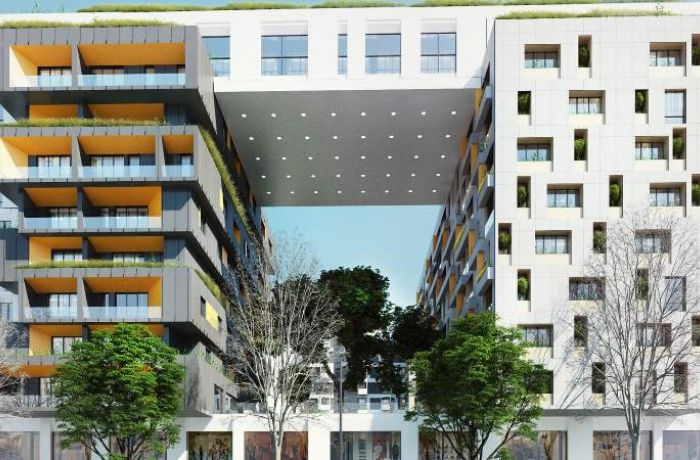 Square21 – новый жилой комплекс в центре Тираны от застройщика Arlis Ndertim shpk