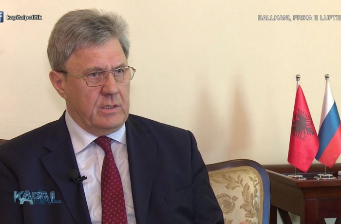Посол РФ в Албании рассказал об отношениях между странам в интервью телеканалу Vizion Plus