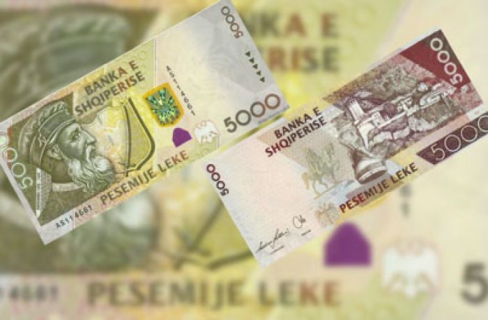 Албания вводит новые банкноты номиналом 200 и 5000 леков 