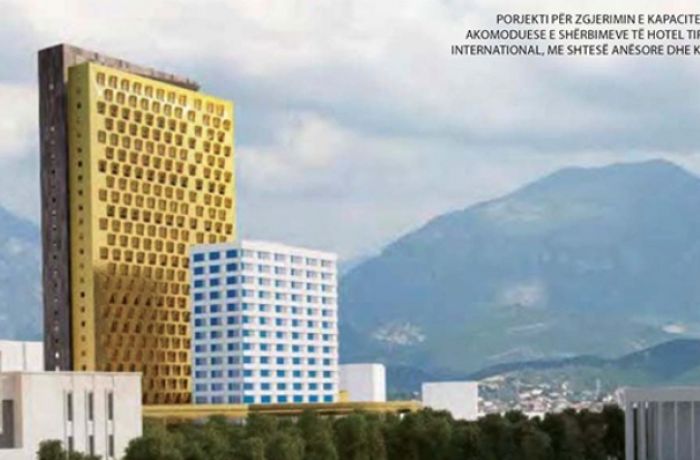 В албанской столице будет построена 30-этажная гостиница Hotel Tiranës