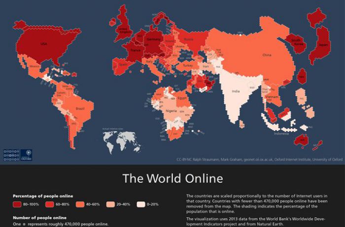 Албанцы пользуются интернетом активнее, чем итальянцы и греки