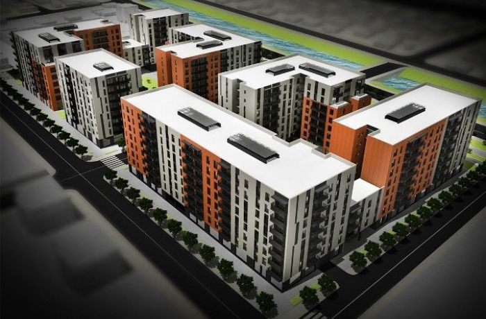 В столице Албании строится жилой комплекс Green City на 520 квартир