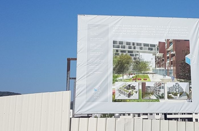 Девелопер Kika Sh.p.k построит новый жилой комплекс в столице Албании 