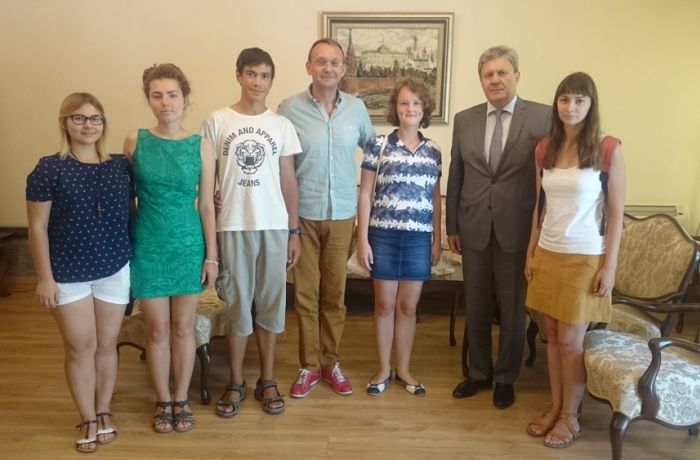 Посол России встретился со студентами СПбГУ – слушателями курсов албанского языка в Тиране