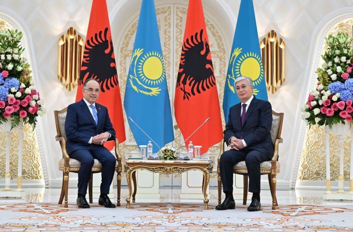 Президенты Казахстана и Албании договорились об укреплении связей 