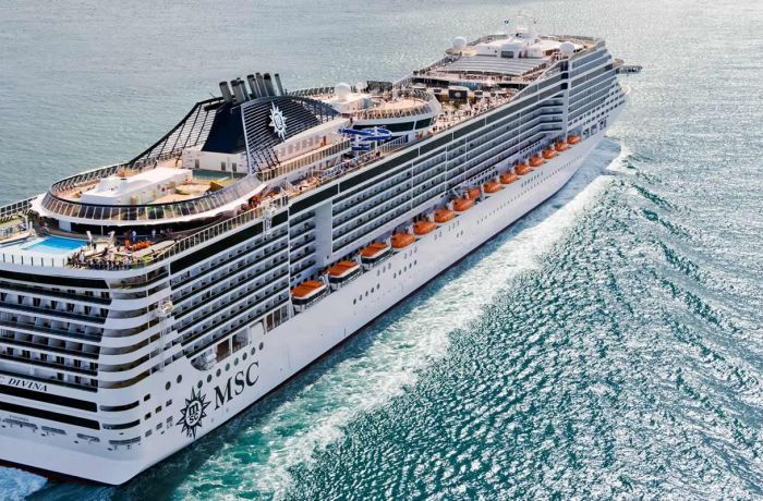 Албания стала частью туристских маршрутов MSC Cruise Company