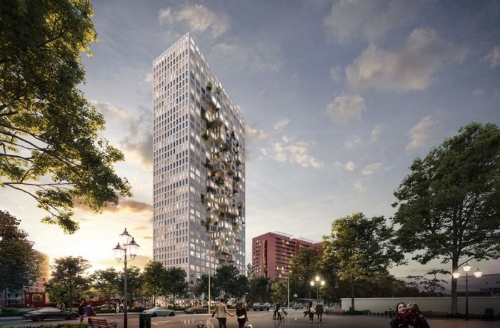 Недвижимость в Албании 2020: элитная высотка Downtown One обретает очертания
