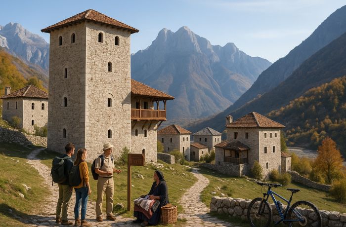 Албания оживляет башни-крепости для развития культурного туризма