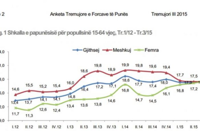 Безработица среди молодежи падает в Албании  