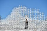 Из Лондона в Тирану переехала арт-инсталляция архитектора Соу Фудзимото