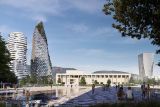 Mount Tirana – крупнейший небоскрёб Албании в форме покрытой зеленью горы